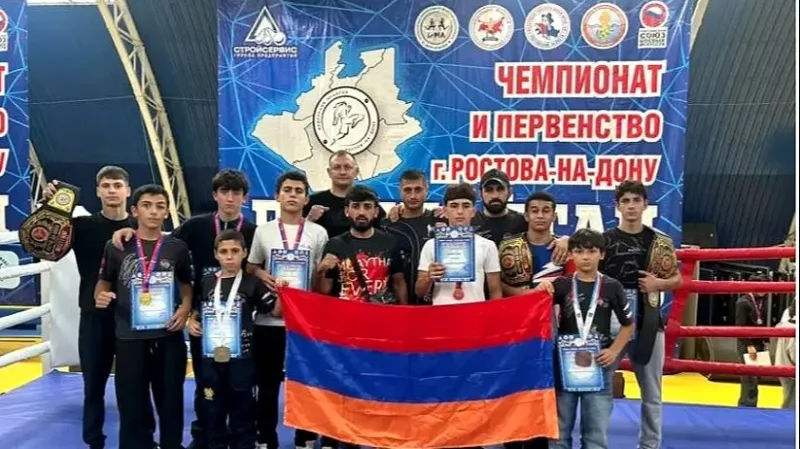 Сборная Армении по муай-тай завоевала 8 медалей на международном турнире