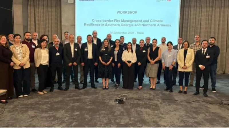 Armenien und Georgien arbeiten im Bereich des grenzüberschreitenden Brandmanagements und der Frühwarnung zusammen.